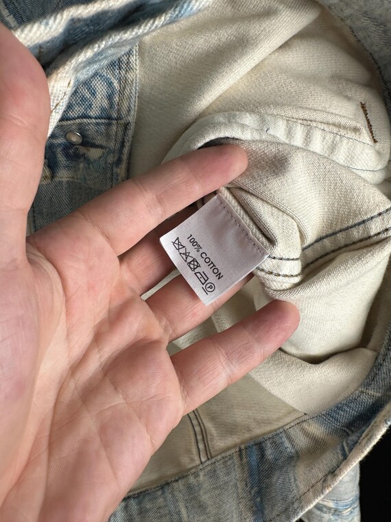 Dries Van Noten Patchwork Denim Jacket – Size 48,… - image 6