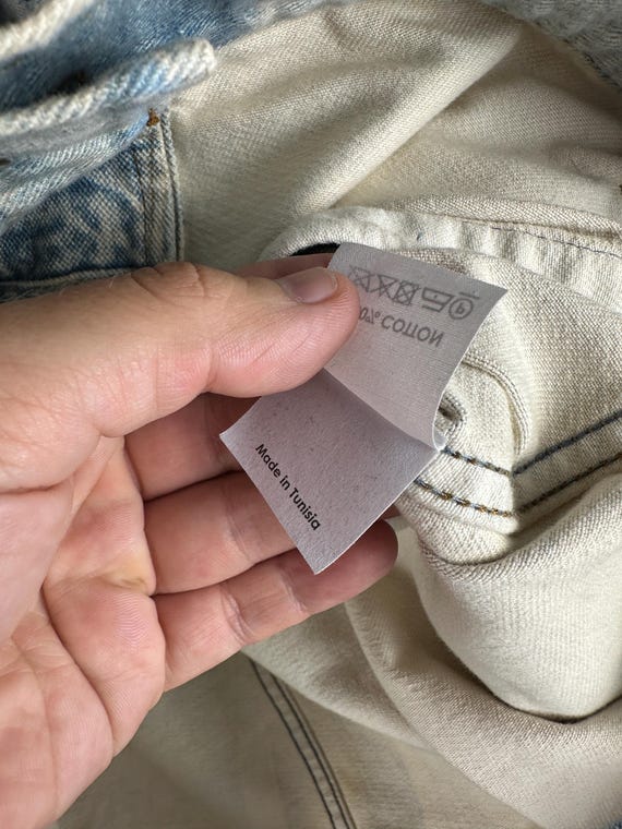 Dries Van Noten Patchwork Denim Jacket – Size 48,… - image 7