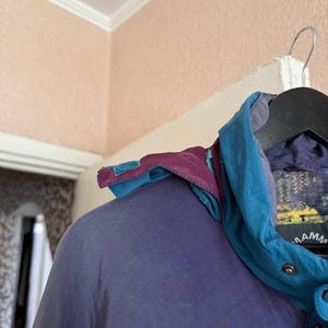 Vintage Retro Mammut Sport Gore-Tex Jacke Mit Kapuze Outdoor Wandern Shell Coat Bild 10
