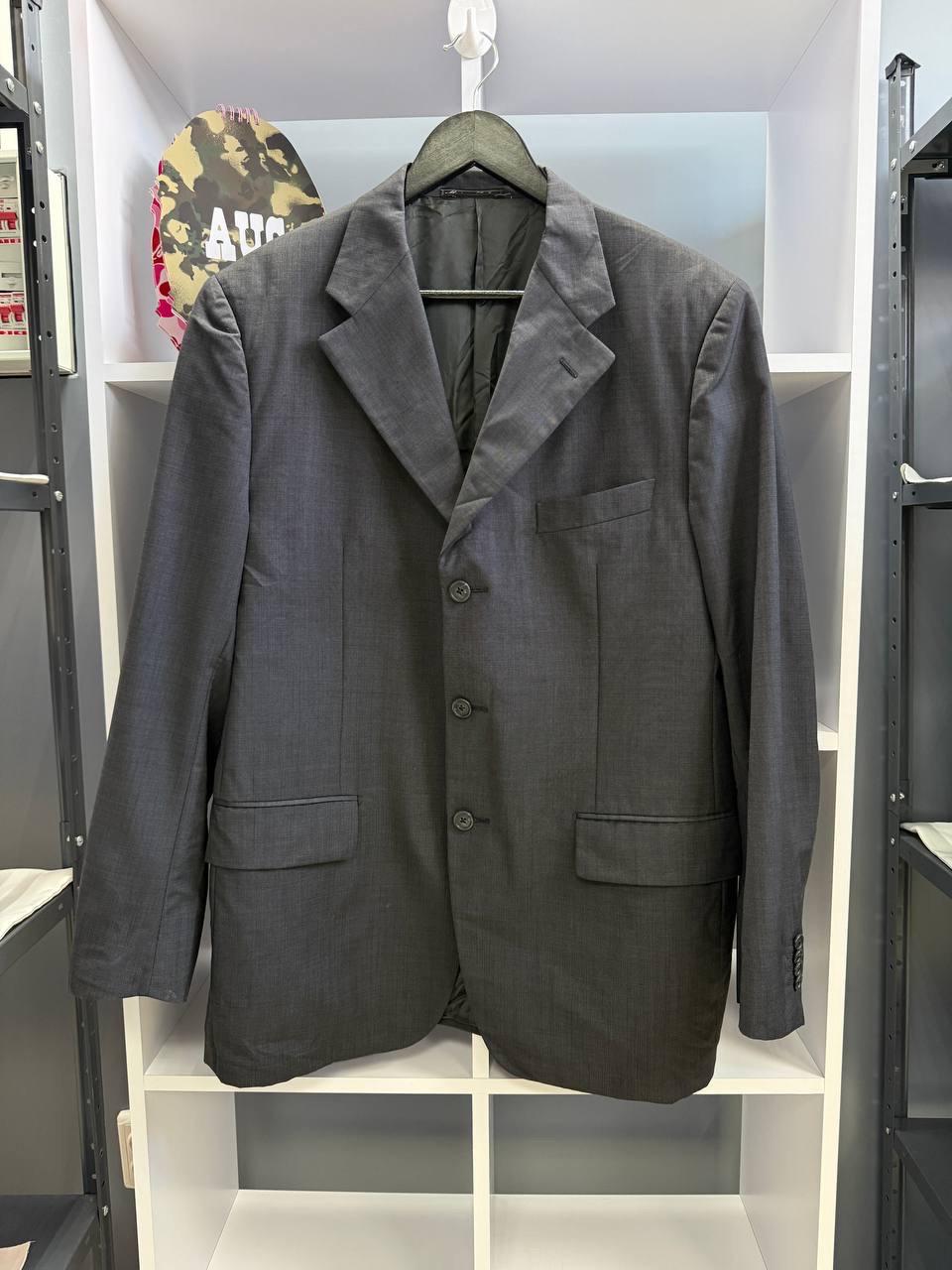 Corneliani, Vintage Corneliani Super 100’s Extrafine Merino Wool Men’s Gray Blazer