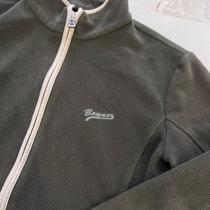 VTG Bogner Fleece Zip Pull Femme Vert Foncé image 2