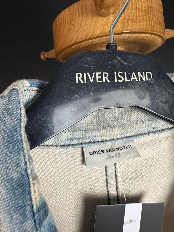 Dries Van Noten Patchwork Denim Jacket – Size 48,… - image 8