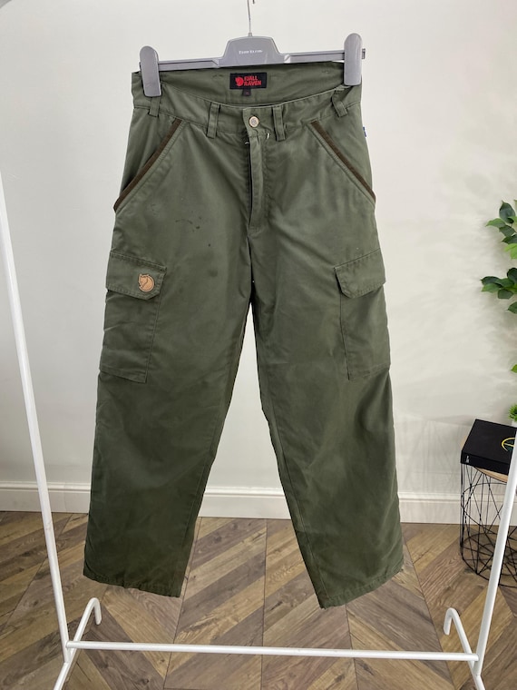 Fjallraven, Vintage Fjallraven Hydratic G-1000 Green Pants