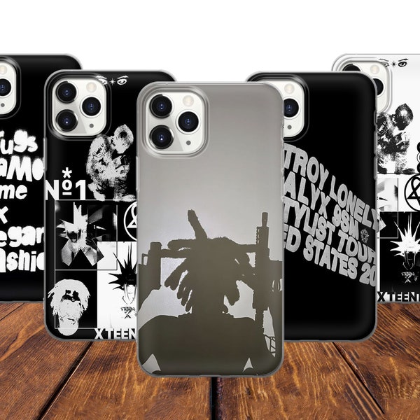 Vamp and Opium,Destoy Lonely,Ken Carson,Gun Phone Case For iPhone 15 ProMax 14 Pro 13 12 11 X XS Xr Samsung S24 Ultra S23 Plus S22 S21S20S10