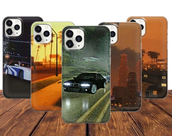 Gamer Handyhülle bunt GTA Cover für iPhone 15pro max,14,13,12,11,Xr,Samsung S23 Ultra,S22,S21FE,A54,A34,A14, Google Pixel 8,7A,7Pro,6Pro