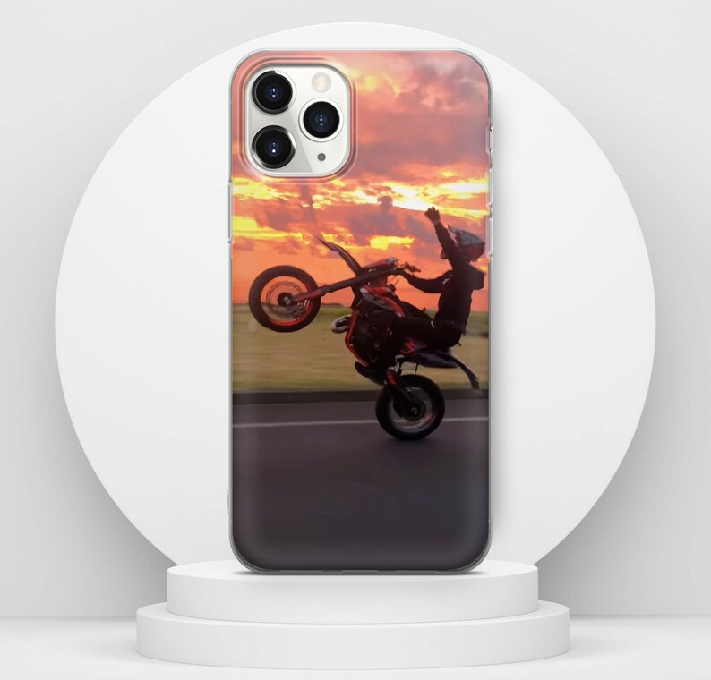 Motocross Motorbike Phone Case iPhone Cover for iPhone 15/14 Pro 13 12