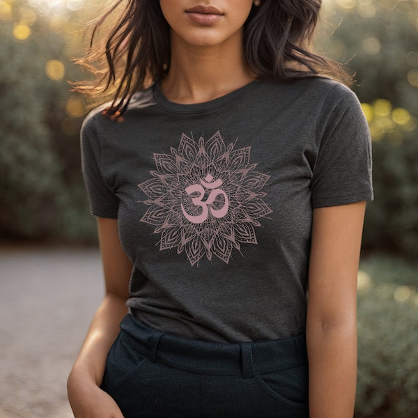 Damenshirt, T-Shirt, Shirt, Mandala, Om, Goa Shirt, T-Shirt Festival, Festival Shirt, Goa, T-Shirt Psychedelic