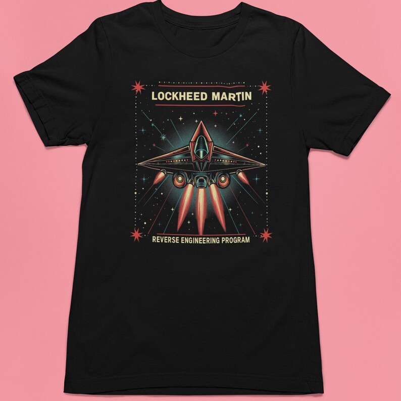 Lockheed Martin (3) UFO Reverse Engineering Program, T-shirt - Etsy