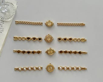 Personalisierte Vintage Uhren, anpassbare Uhrenarmbänder & Gesichter, Samll Gold Uhr, Damen Armbanduhr, personalisierter Schmuck, Jubiläumsgeschenk