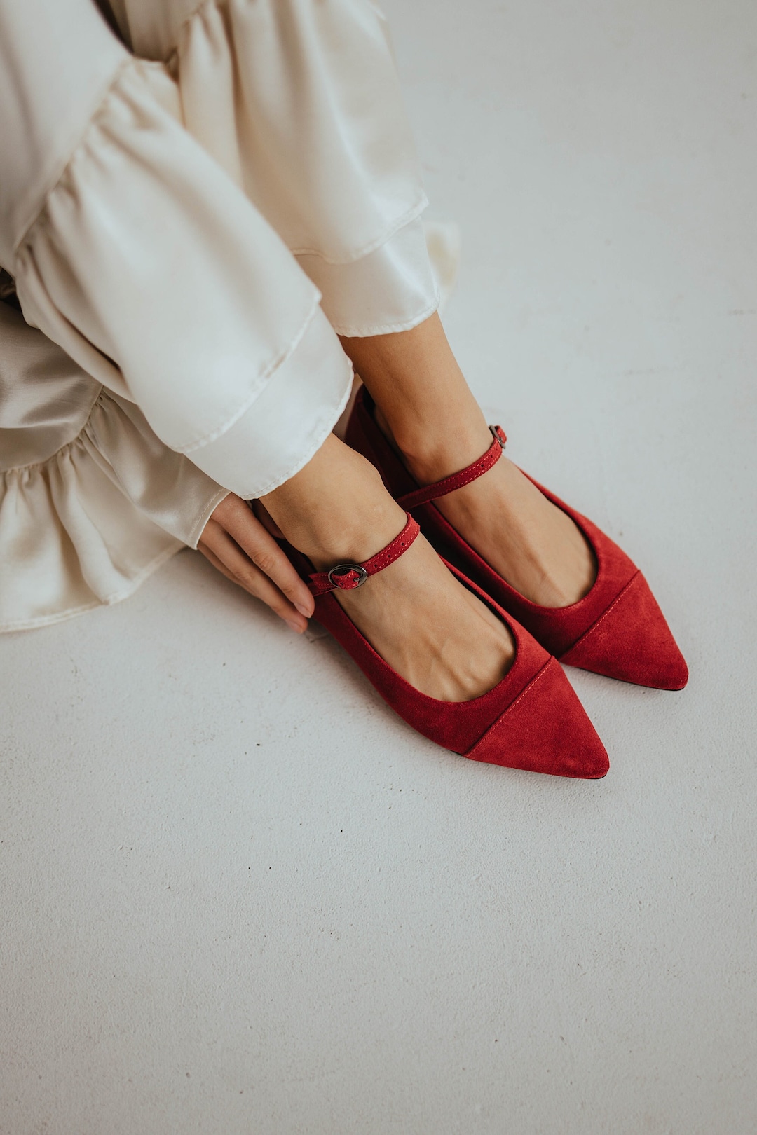 pointed toe ballet shoes