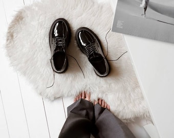 MBT エムビーティー　OXFORD LOAFER W レザーUK5 厚底 MBT エムビーティー OXFORD LOAFER W レザーUK5 厚底