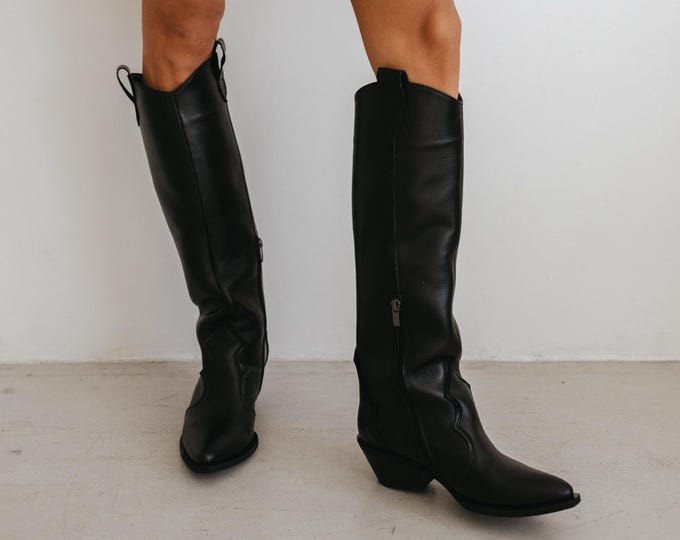 ヴィンテージ レディース デュランゴ ブラウン レザー ウエスタン