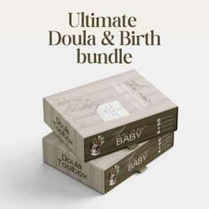 Pacchetto Doula e Doula per il parto, Modelli digitali per ostetriche Doula, Pacchetto clienti per assistenti al parto, Social media, Modelli di fattura Consulente per l&#39;allattamento