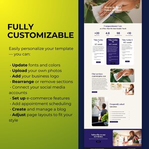WordPress Elementor Cleaning Website Template | Professional Modern Responsive Design for Cleaning Companies | Editable and Minimal Website Theme for Service Providers and Cleaners