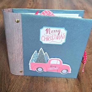 Christmas scrapbook photo album