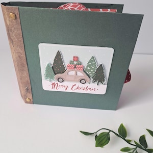 Christmas scrapbook photo album