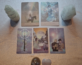 Lichtwerker Orakelkaartlegging met Starseed en Dreamgate Oracle en Starchild Tarot
