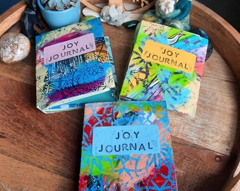 Handgemaakt Kleurrijk Joy Journal ~ Junk Journal ~ Creatief Dagboek ~ Dankbaarheidsdagboek