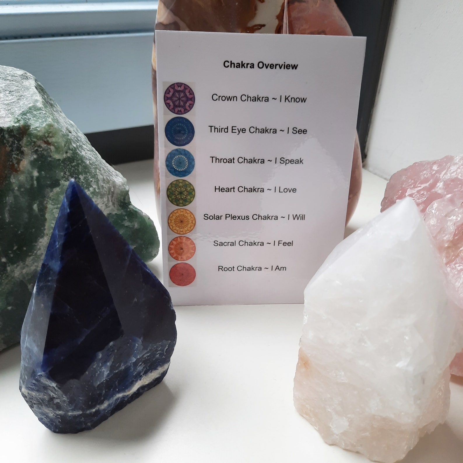 Chakra Healing Cheat Sheets A4 PDF Printable Rainbow Oracle Cards - Etsy
