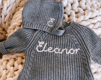 Customized infant Cashmere (thread) onesie