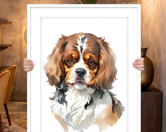 Hundeportrait nach Foto Aquarell Haustierportrait nach Foto Aquarell Hundeportrait nach Foto Haustierverlust Geschenk Hundezeichnung