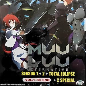 Muv-Luv Alternative S1 & S2 + Total Eclipse DVD | 1–50 Episodes + 2 Specials | English Sub | Anime DVD Set | NTSC All Region