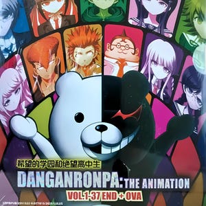 Danganronpa: The Animation DVD – Vol.1–37 Complete + OVA (Japanese/English Audio, English Sub)