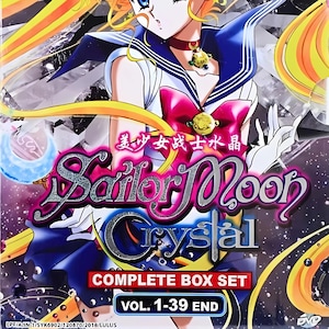 Sailor Moon Crystal DVD Set – Magical Girl Anime, Dual Audio