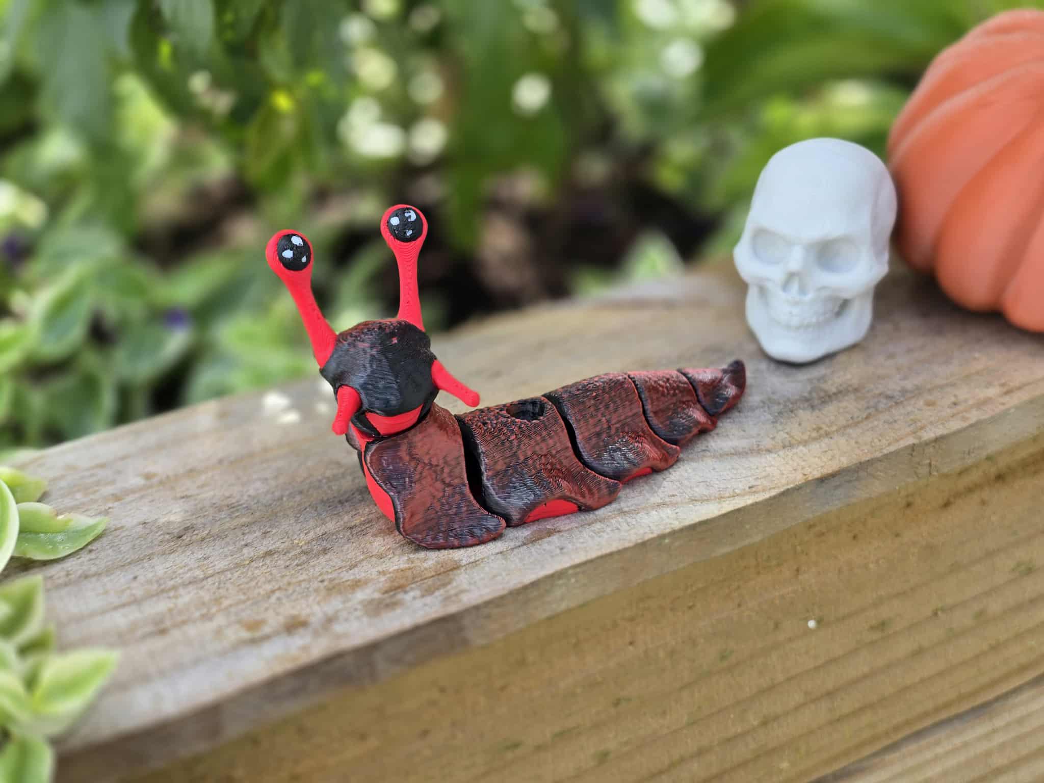 Desk Slug Small Articulated Slug – 4” Flexi Desk Pet – Snail/slug Collectible - Etsy
