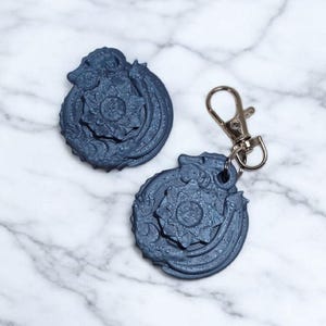 ミスティックスピン マンダラ ドラゴン フィジェットスピナー キーチェーン