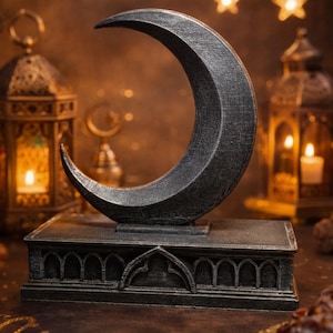 Crescent Moon Trinket Box - Etsy