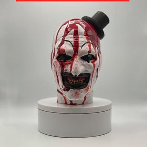 Terrifying Art The Clown Head
