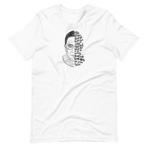 Benutzerdefinierte RBG Zitat T-Shirt, Ruth Bader Ginsburg Tshirt, Gerechtigkeit Ginsburg, RIP, Feminist, Frauenrechte, berüchtigtes RBG Bild 9