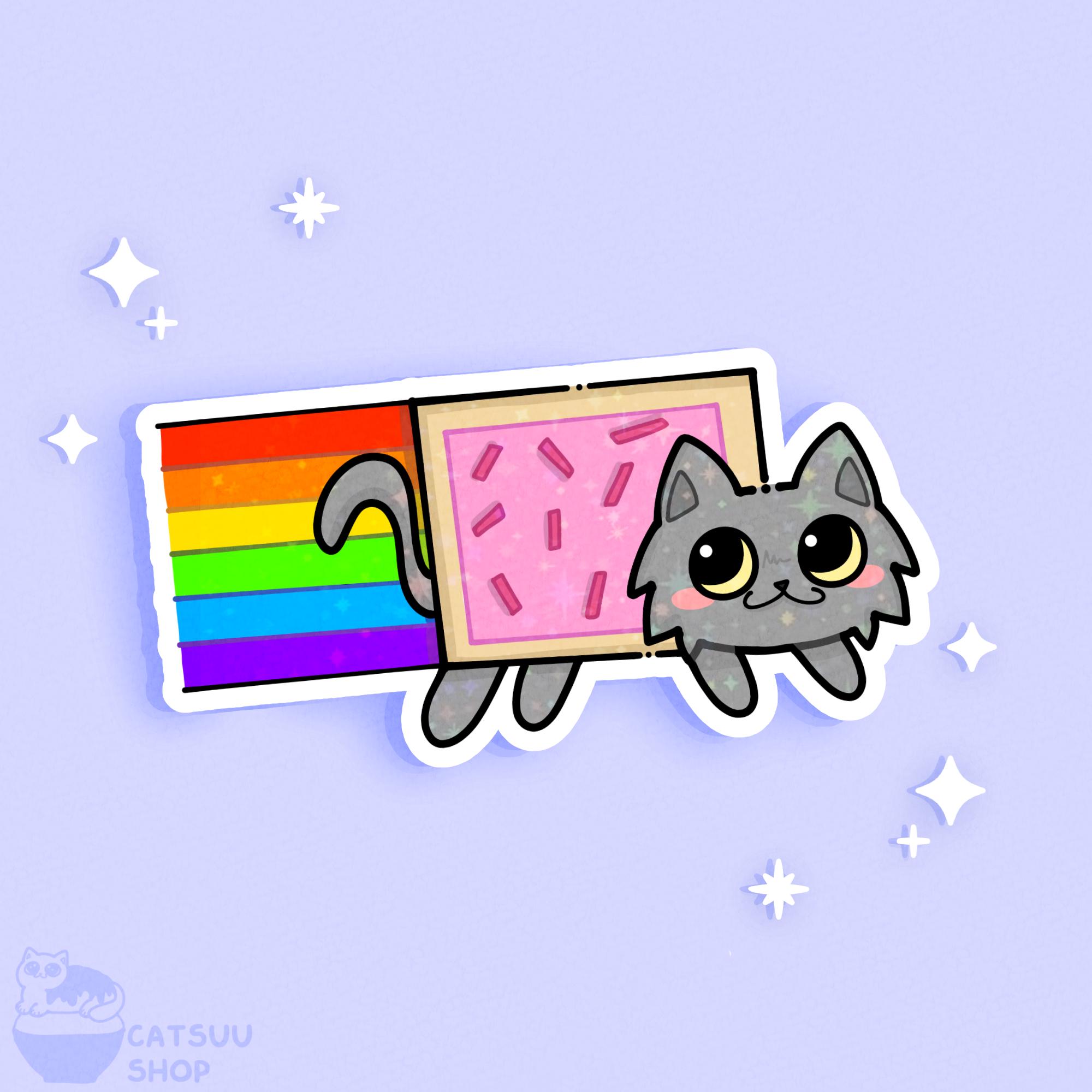 Nyan Cat Sticker - Etsy