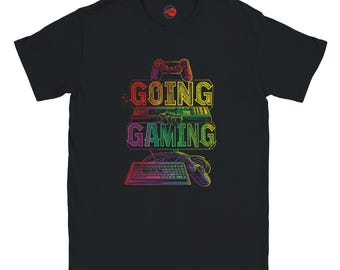 Retro Gaming T-Shirt | Neon Gamer Tee, Video Game Gift