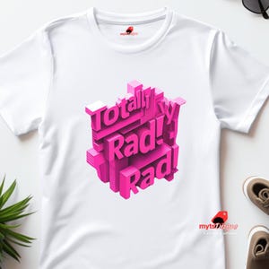 90s Style T-shirt: Totally Rad Nostalgic Tee