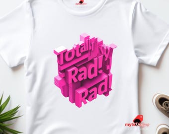 90s Style T-shirt: Totally Rad Nostalgic Tee
