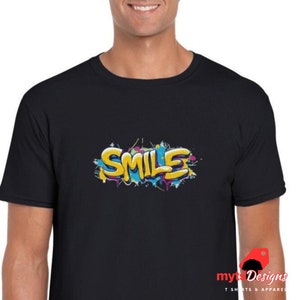 Smile T-shirt, Happy T shirt,Good Vibe Shirts,Casual Wear shirts,Teacher shirt