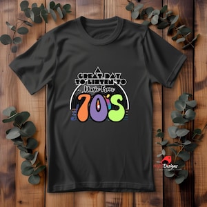 Classic 70's T-shirt,Retro shirts, 70's Style Shirt,Disco shirt,Party shirt, Gift shirts