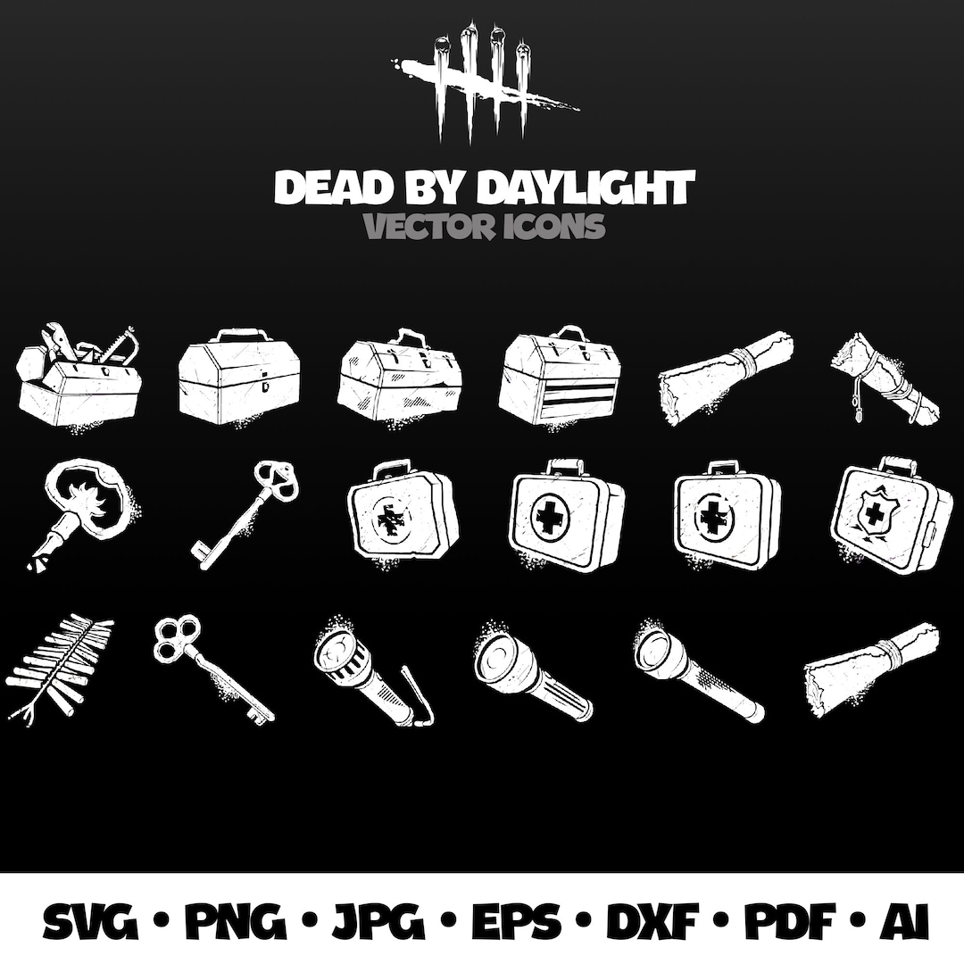 Dead by Daylight Perk Icons Files for Dead by Daylight Killer and Dead by Daylight Perk Icons Files for Dead by Daylight Killer and