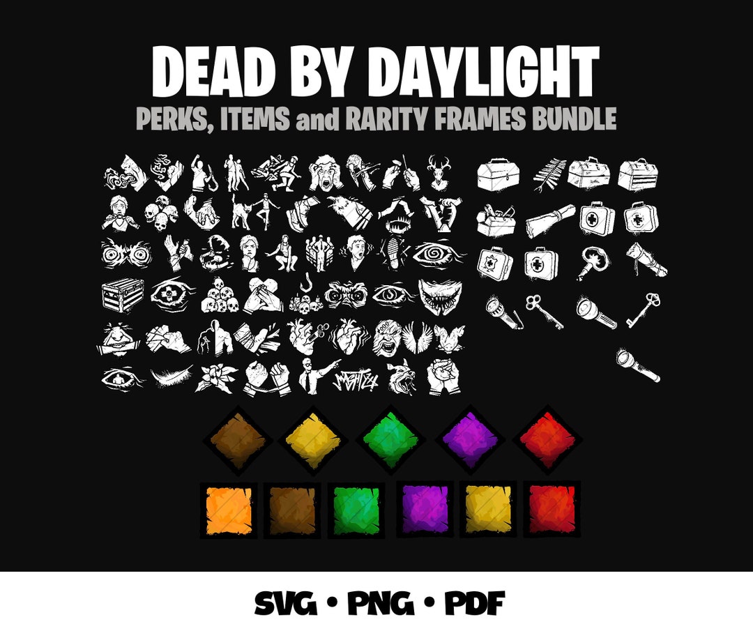 Dead by Daylight Perk Icons Files for Dead by Daylight Killer and Dead by Daylight Perk Icons Files for Dead by Daylight Killer and