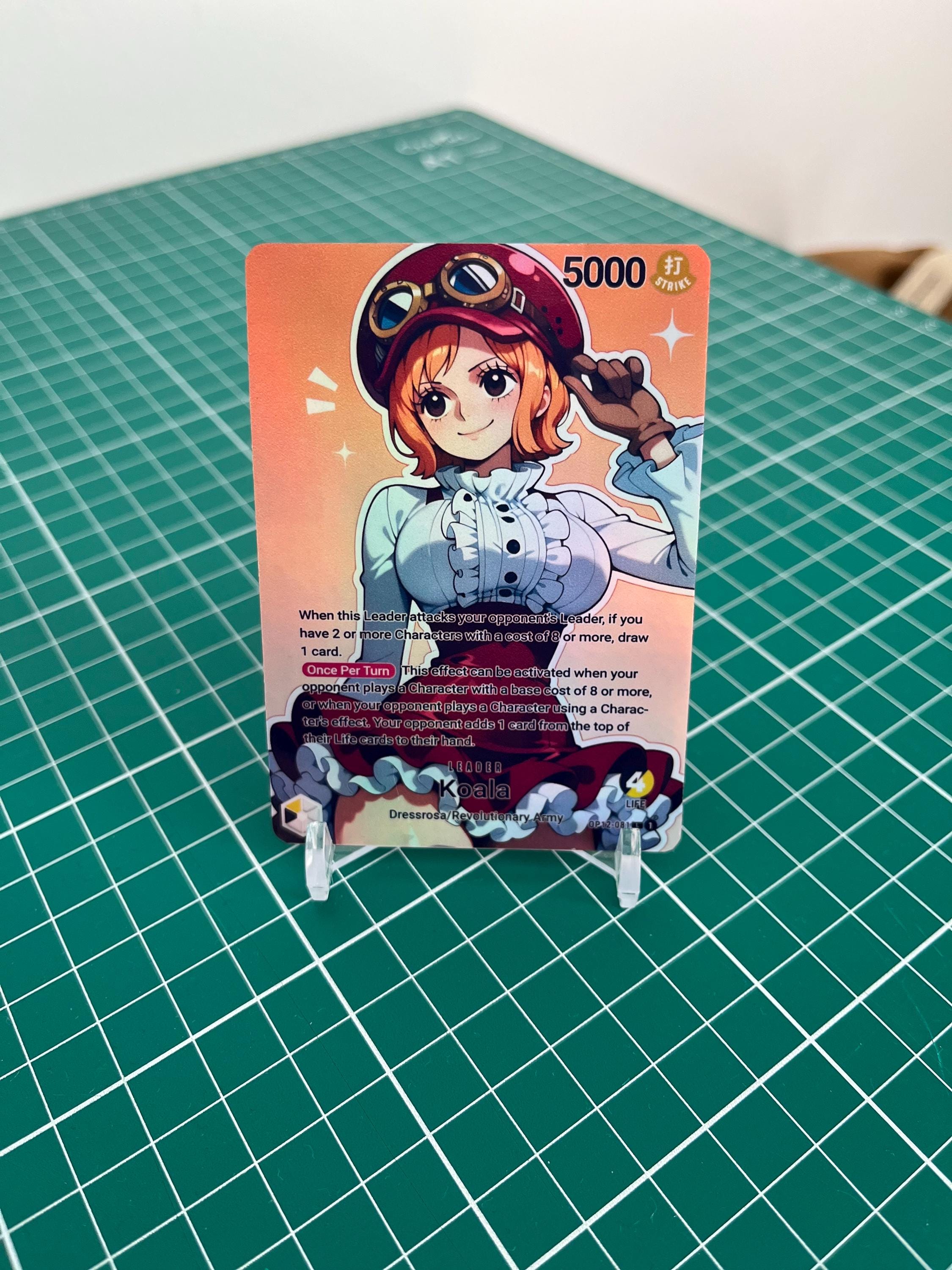 Custom One Piece TCG Leader - Trading Card Game Proxy Leader Koala