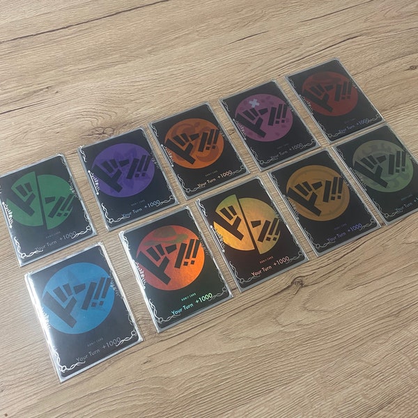 One Piece Tcg Proxy Don Cards Etsy