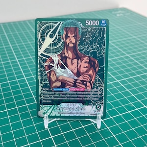 Custom One Piece TCG leader - Trading card game proxy leader Zoro (OP12)