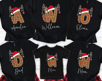 Xmas Matching Pajama, Family Pajama, Matching PJs, Family Christmas PJs, Xmas Family Tee, Matching Xmas Tee, Gingerbread Family