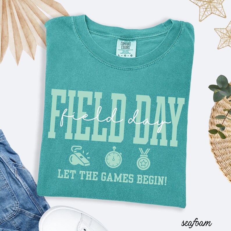 Field Day Teacher Shirt School Field Day Shirt Let The Games Begin Shirt Elementary Teacher Field Day Tee Last Day of School Teacher Team image 14