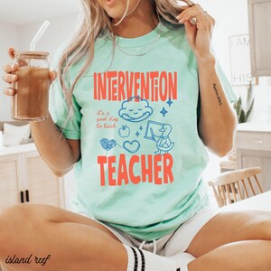 Intervention teacher shirt Intervention Squad Shirt, Early Intervention Shirt, Intervention Teacher T-Shirt, Interventionist Shirt Group tee