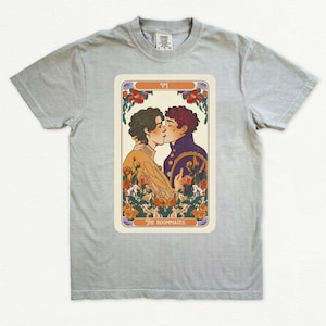 Gay Pride Tarot Card Shirt, And they were roommates shirt, Historians would call, Gay boyfriend gift, valentines, lgbtq pride queer, Retro
