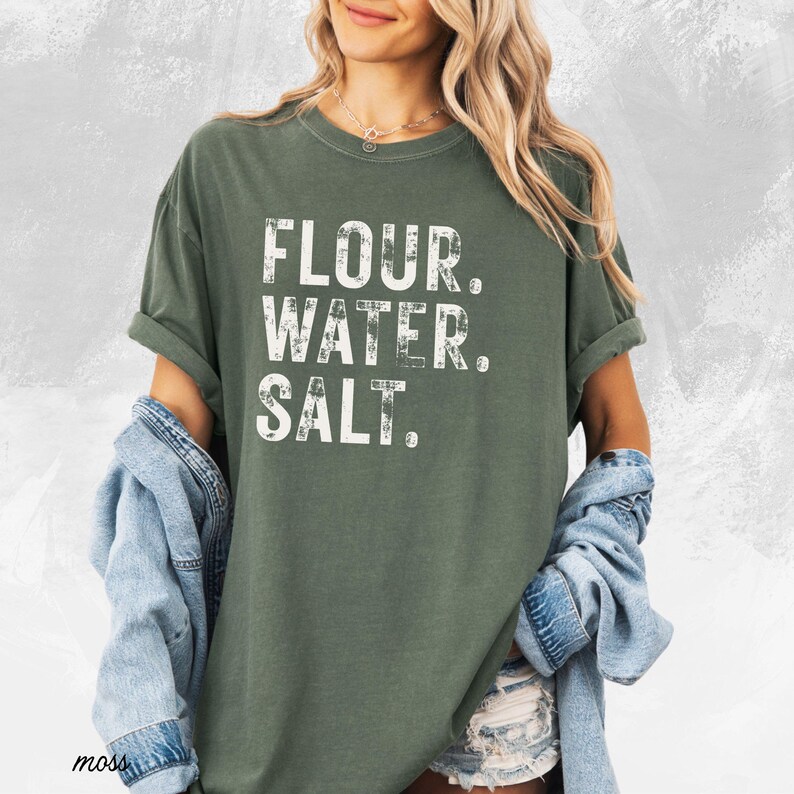 Sourdough baking shirt Custom Sourdough Shirt funny Bread shirt for bakers gift for Local sourdough dealer bread shirt gift for mom GGC357 image 4