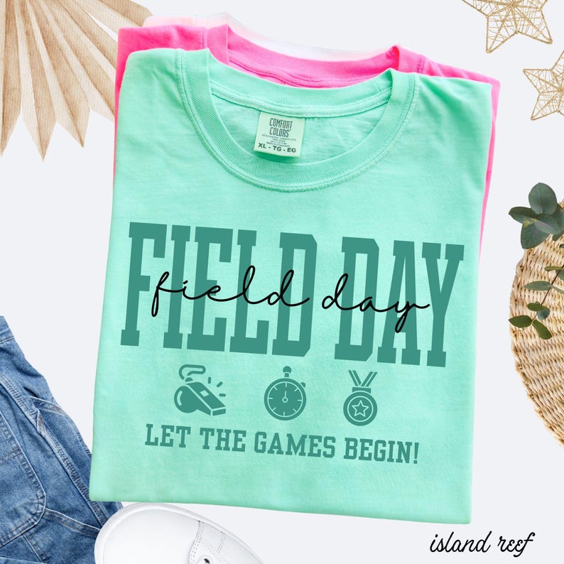 Field Day Teacher Shirt School Field Day Shirt Let The Games Begin Shirt Elementary Teacher Field Day Tee Last Day of School Teacher Team image 9